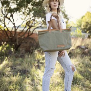 Classic Handbag - Olive