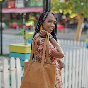 Urban Leather Shopper